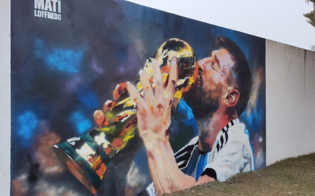 Mural Messi, Santa Fe